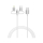 Kabel USB Verbatim 3-in-1 USB-A to Micro-B/USB-C/Lightning 18W 100cm - White